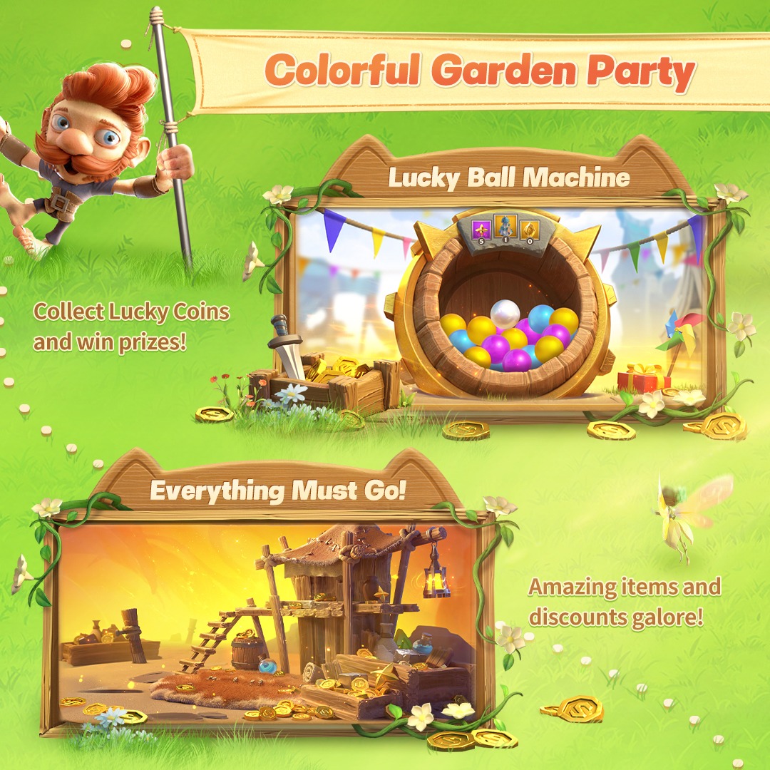 Call of Dragons Colorful Garden Party | COD Vault
